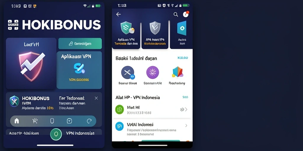 Antarmuka aplikasi HOKIBONUS yang sederhana dan intuitif.