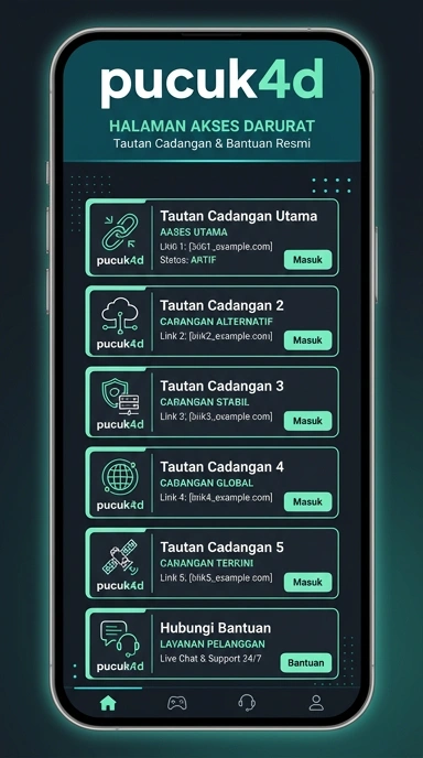 Tampilan link alternatif pucuk4d
